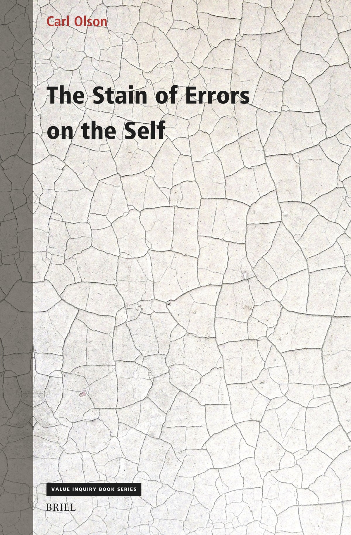 Cover image for The Stain of Errors on the Self ISBN 9789004701076