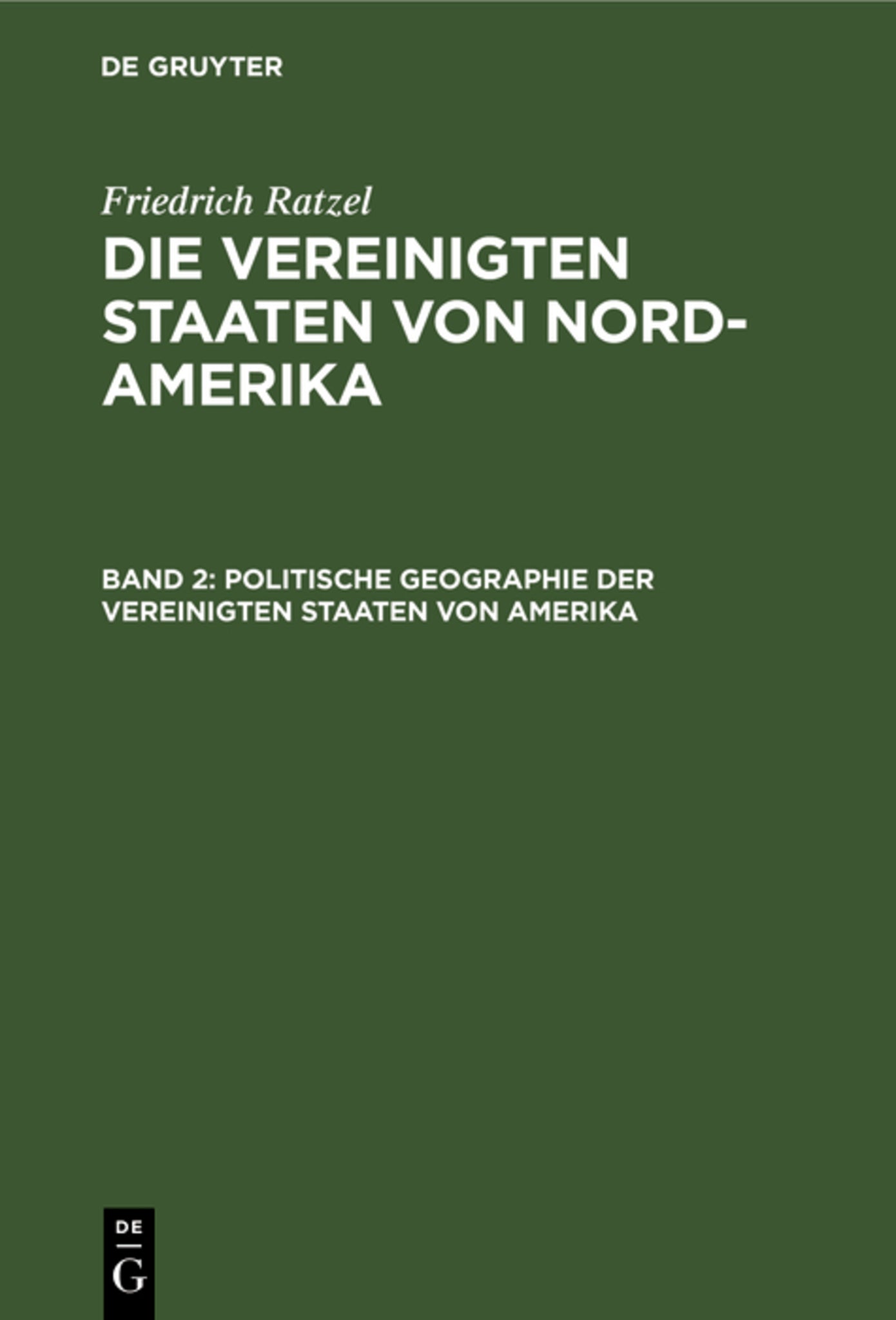 Politische Geographie der Vereinigten Staaten von Amerika