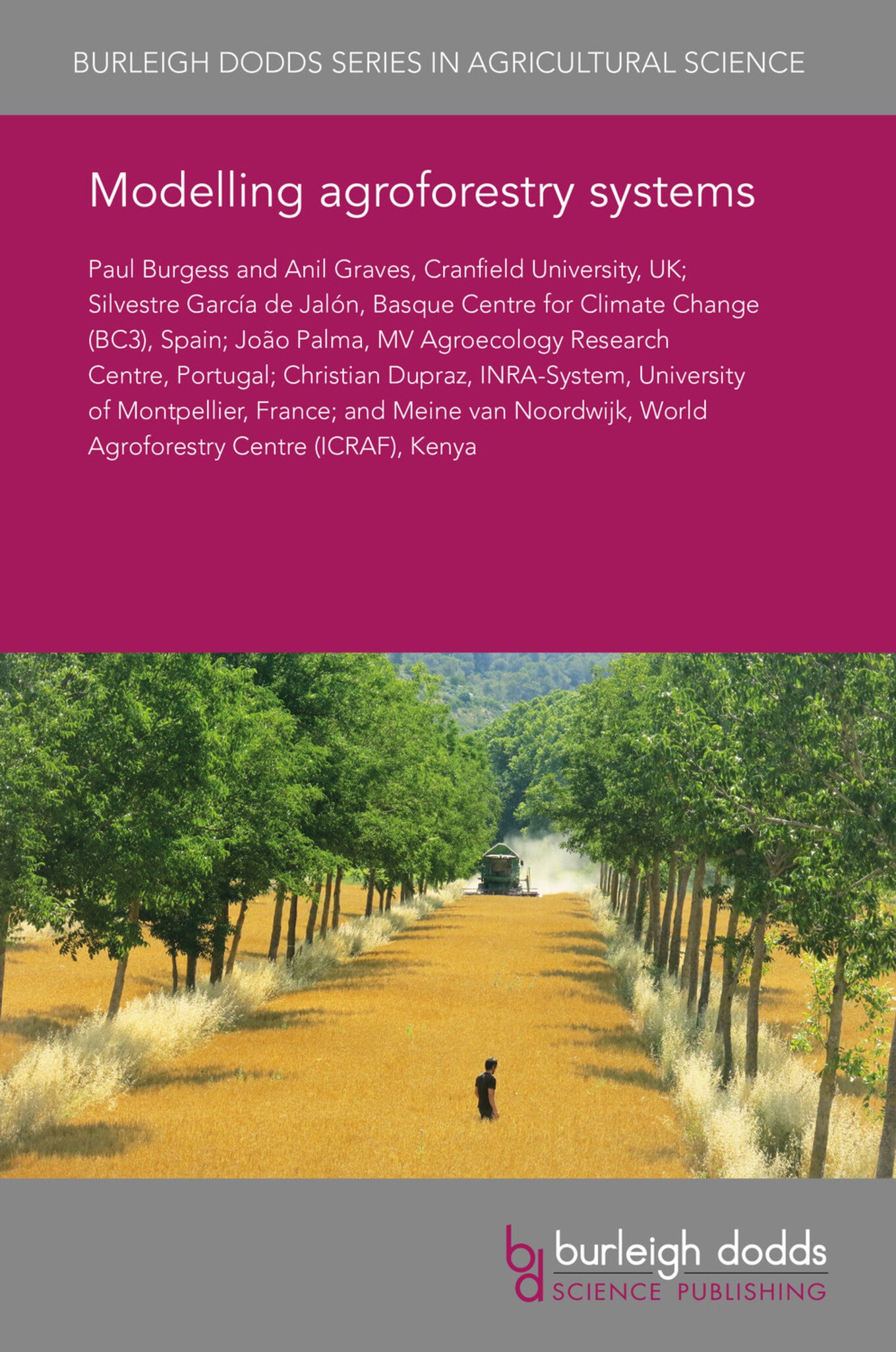 Cover image for Modelling agroforestry systems ISBN 9781838797768