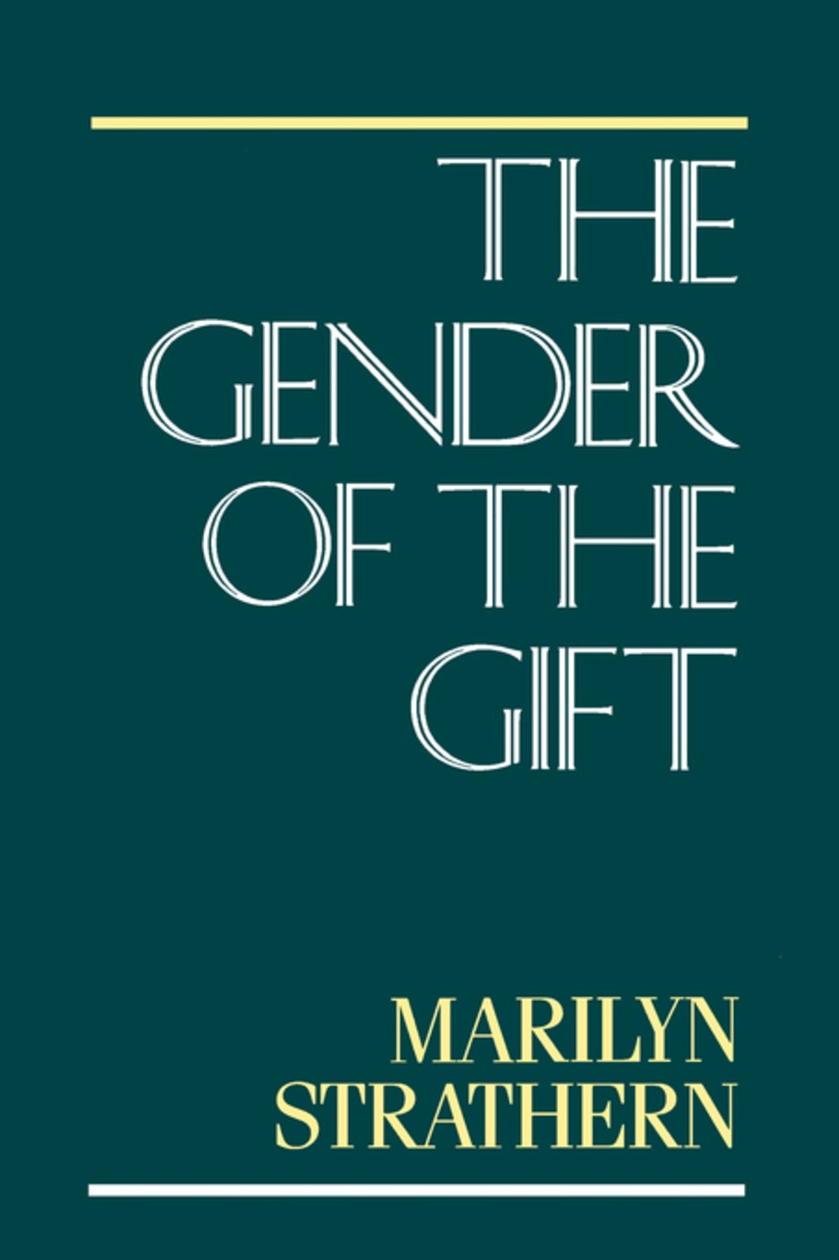 Cover image for The Gender of the Gift ISBN 9780520910713