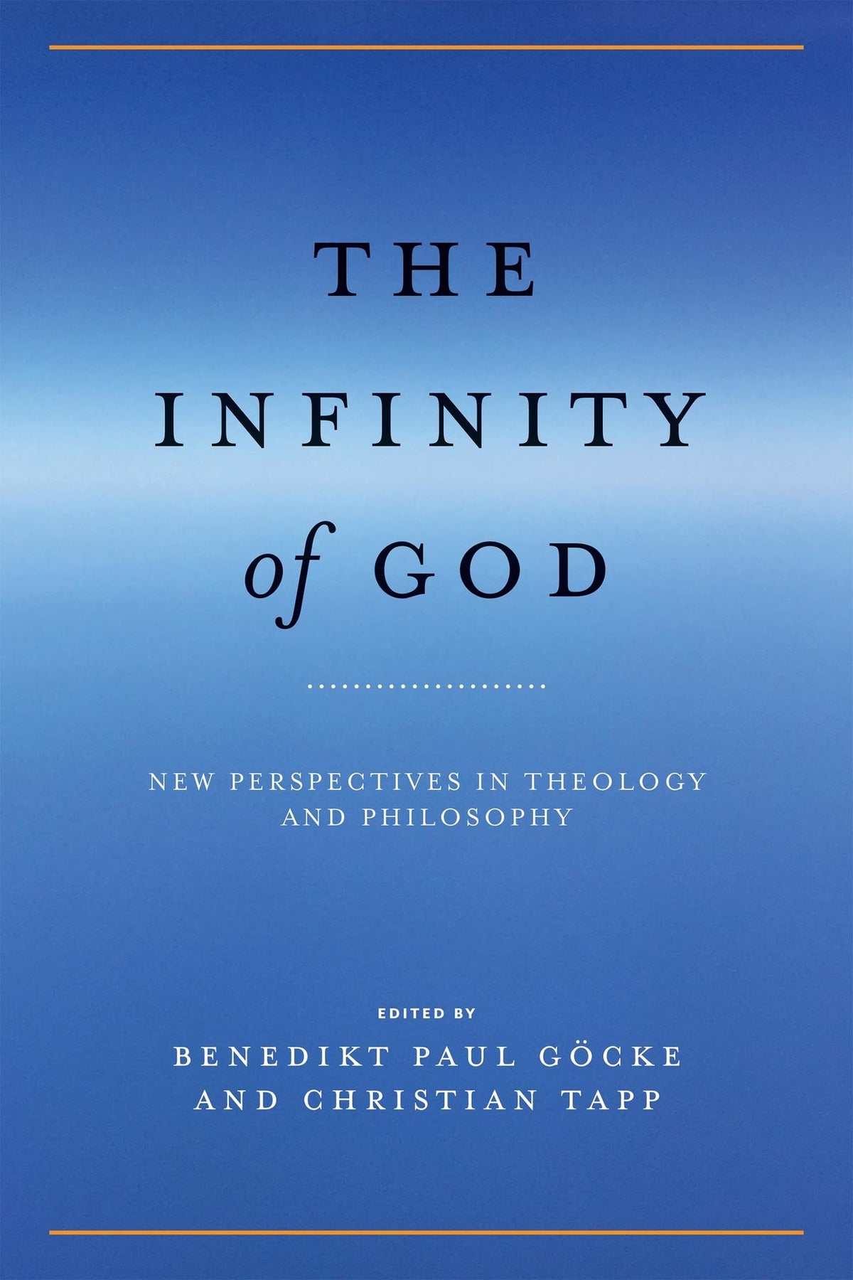 Cover image for The Infinity of God ISBN 9780268104139