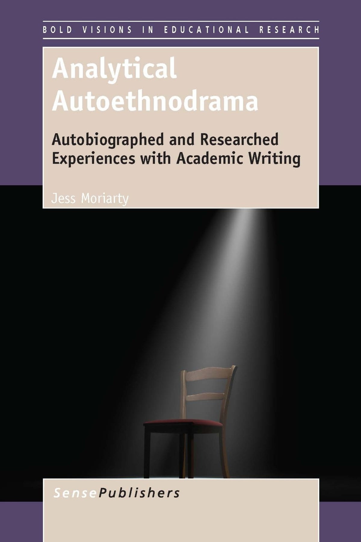 Cover image for Analytical Autoethnodrama ISBN 9789462098893