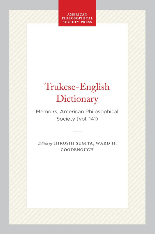 Trukese-English Dictionary