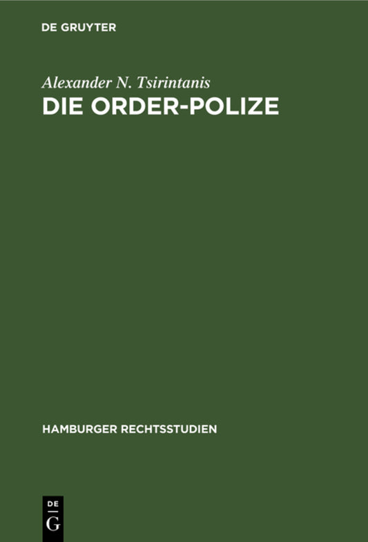 Die Order-Polize