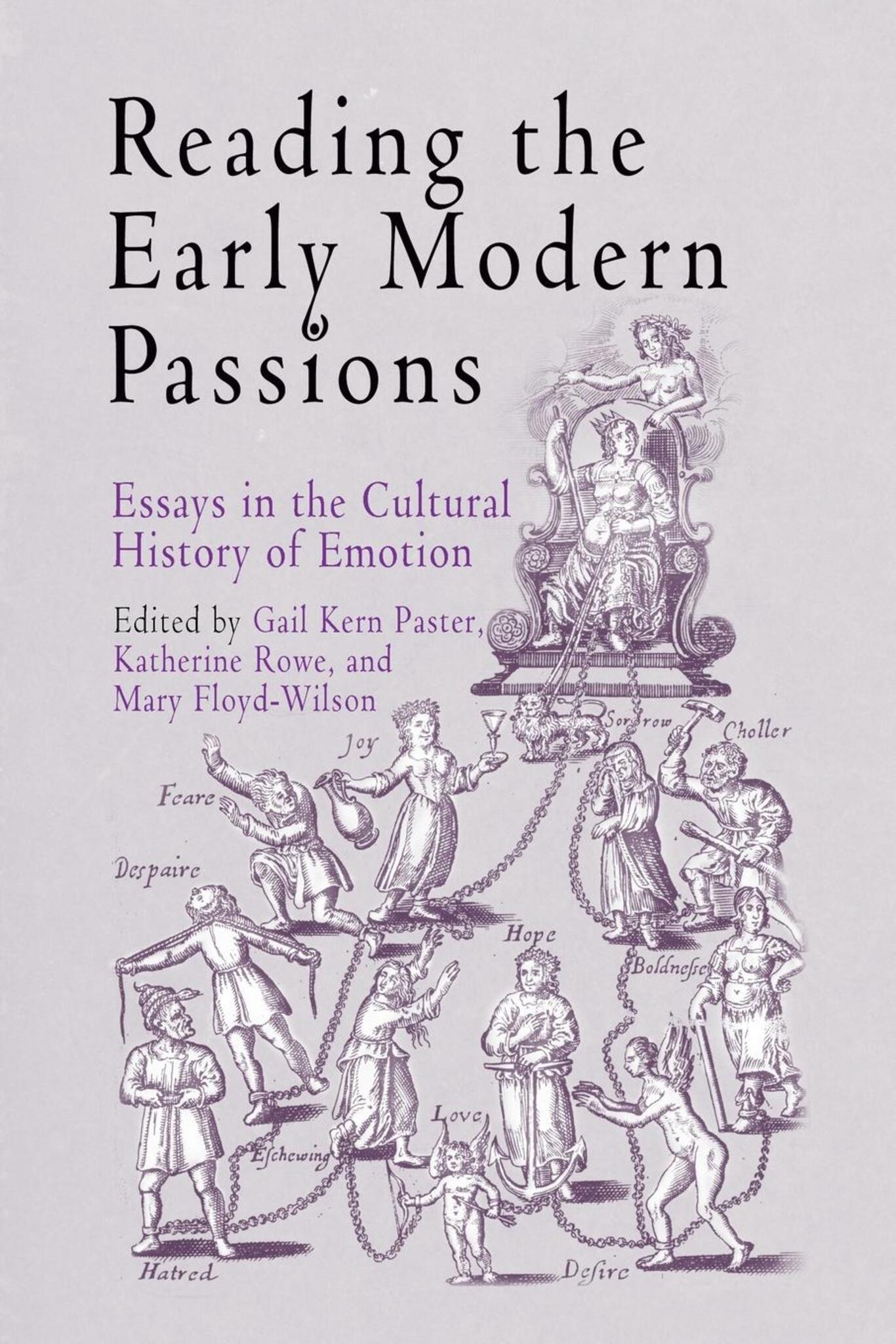 Cover image for Reading the Early Modern Passions ISBN 9780812218725