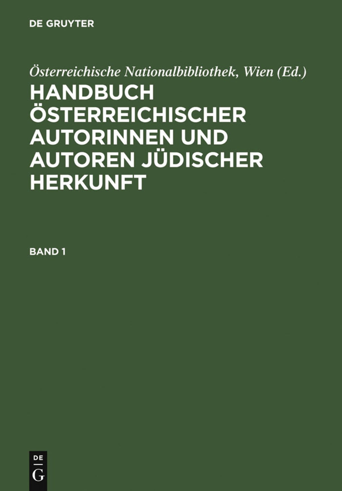 Cover image for Handbuch österreichischer Autorinnen und Autoren jüdischer Herkunft ISBN 9783598115455
