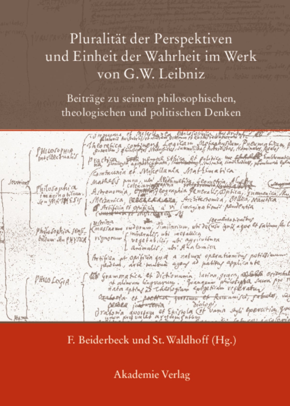 Cover image for Pluralität der Perspektiven und Einheit der Wahrheit im Werk von G. W. Leibniz ISBN 9783050044668