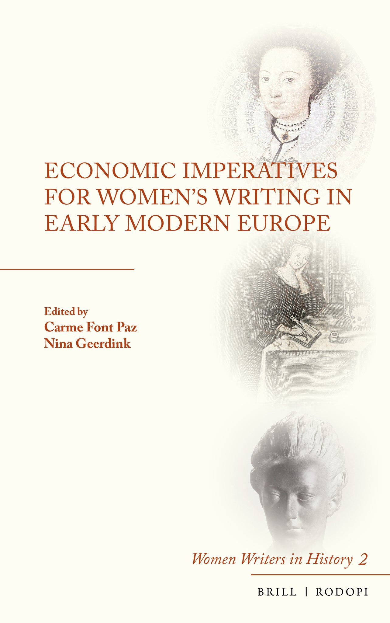 Cover image for Economic Imperatives for Women's Writing in Early Modern Europe ISBN 9789004382992