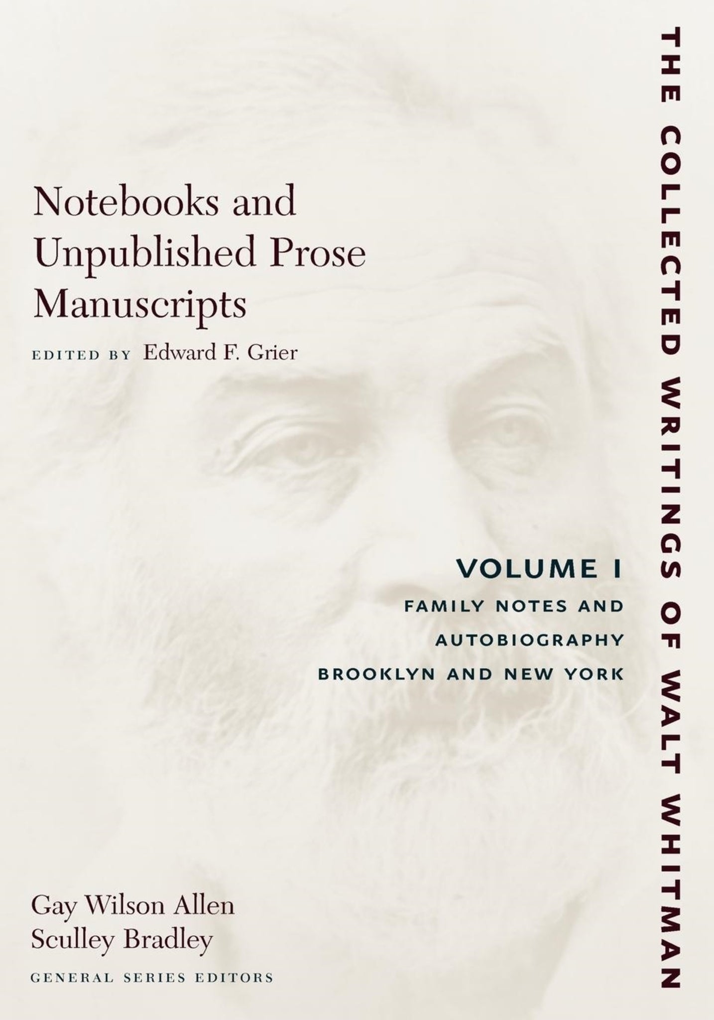 Cover image for Notebooks and Unpublished Prose Manuscripts: Volume I ISBN 9780814794357