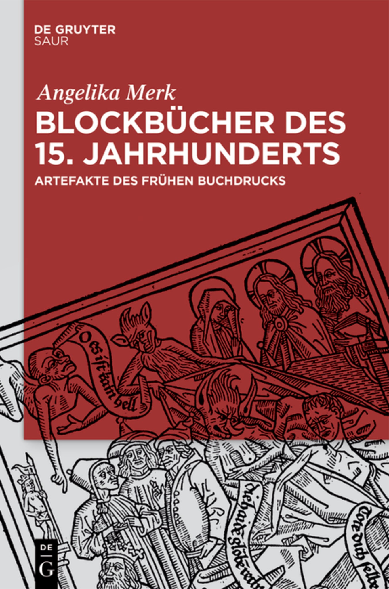 Cover image for Blockbücher des 15. Jahrhunderts ISBN 9783110559194