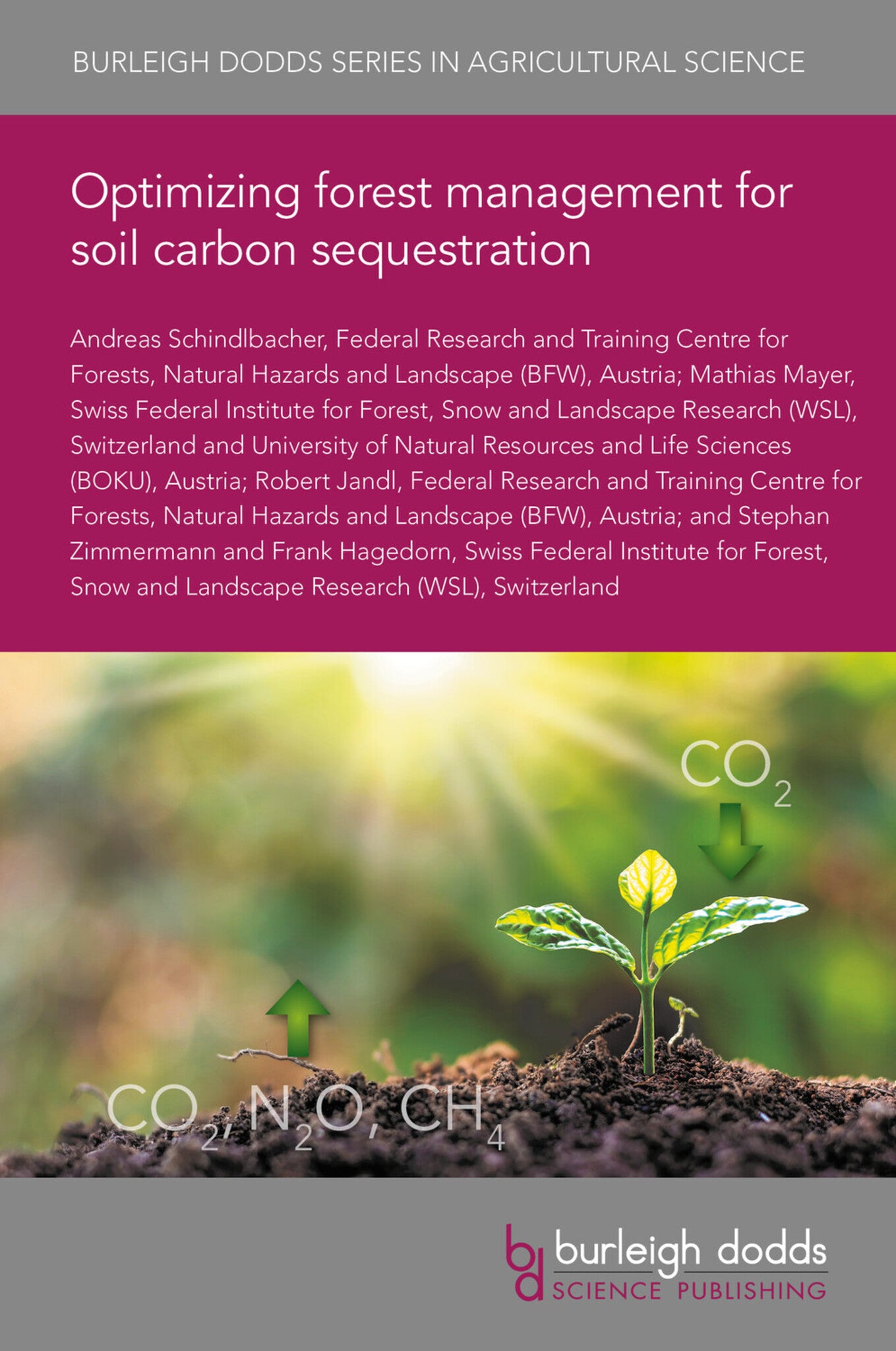 Cover image for Optimizing forest management for soil carbon sequestration ISBN 9781801467117