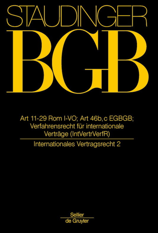 Art 11-29 Rom I-VO; Art 46 b, c EGBGB