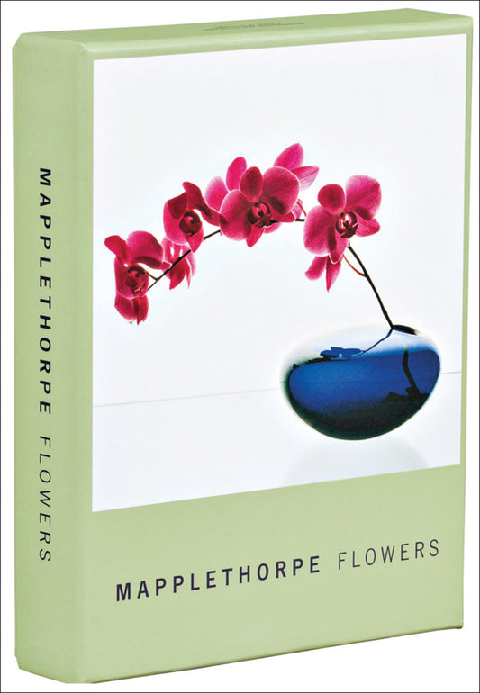 teNeues - Notecard Box: Mapplethorpe Flowers, Blank Inside, 20 Full Color Notecards with 20 Classic White Envelopes, Gift Box, Magnetic Enclosure