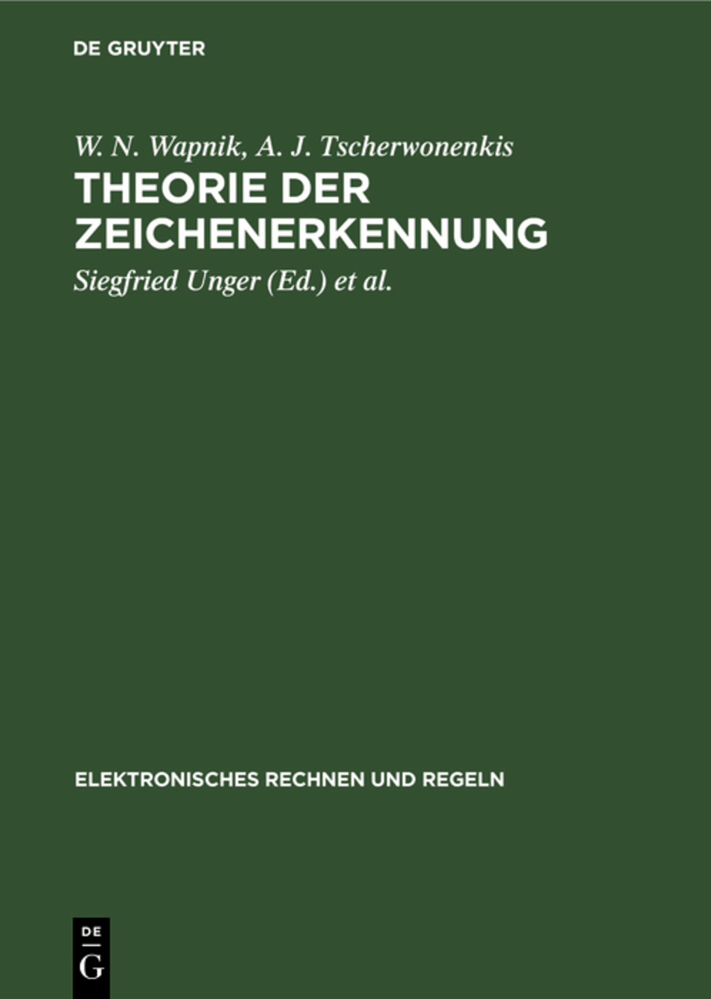 Theorie der Zeichenerkennung