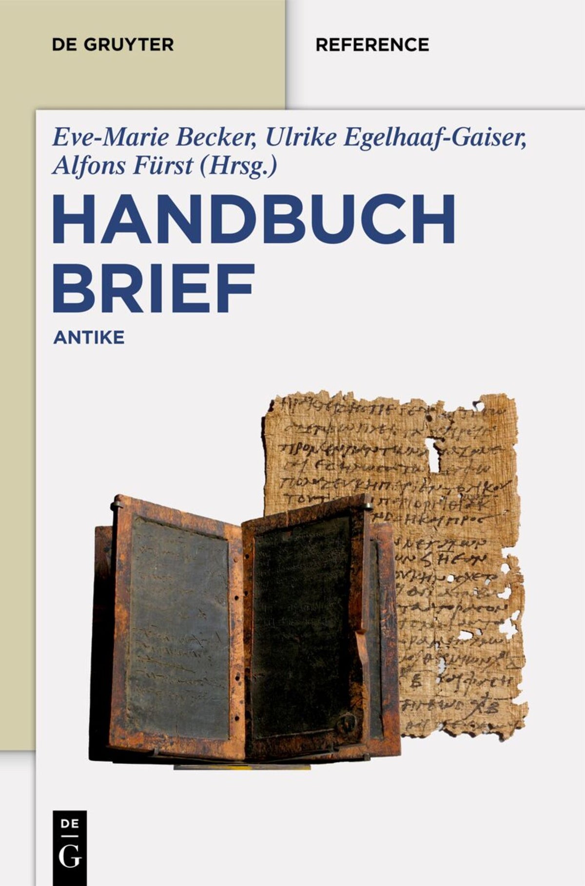 Cover image for Handbuch Brief ISBN 9783110584943