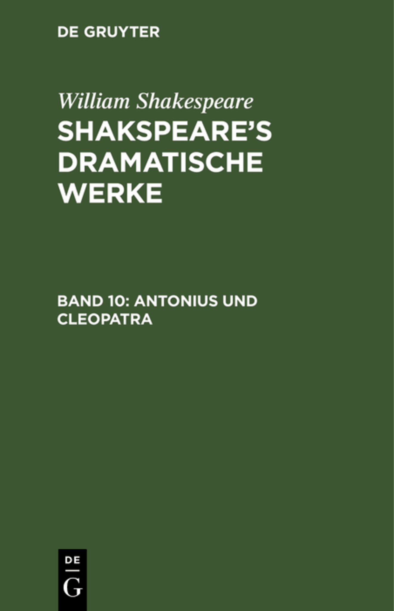 Antonius und Cleopatra