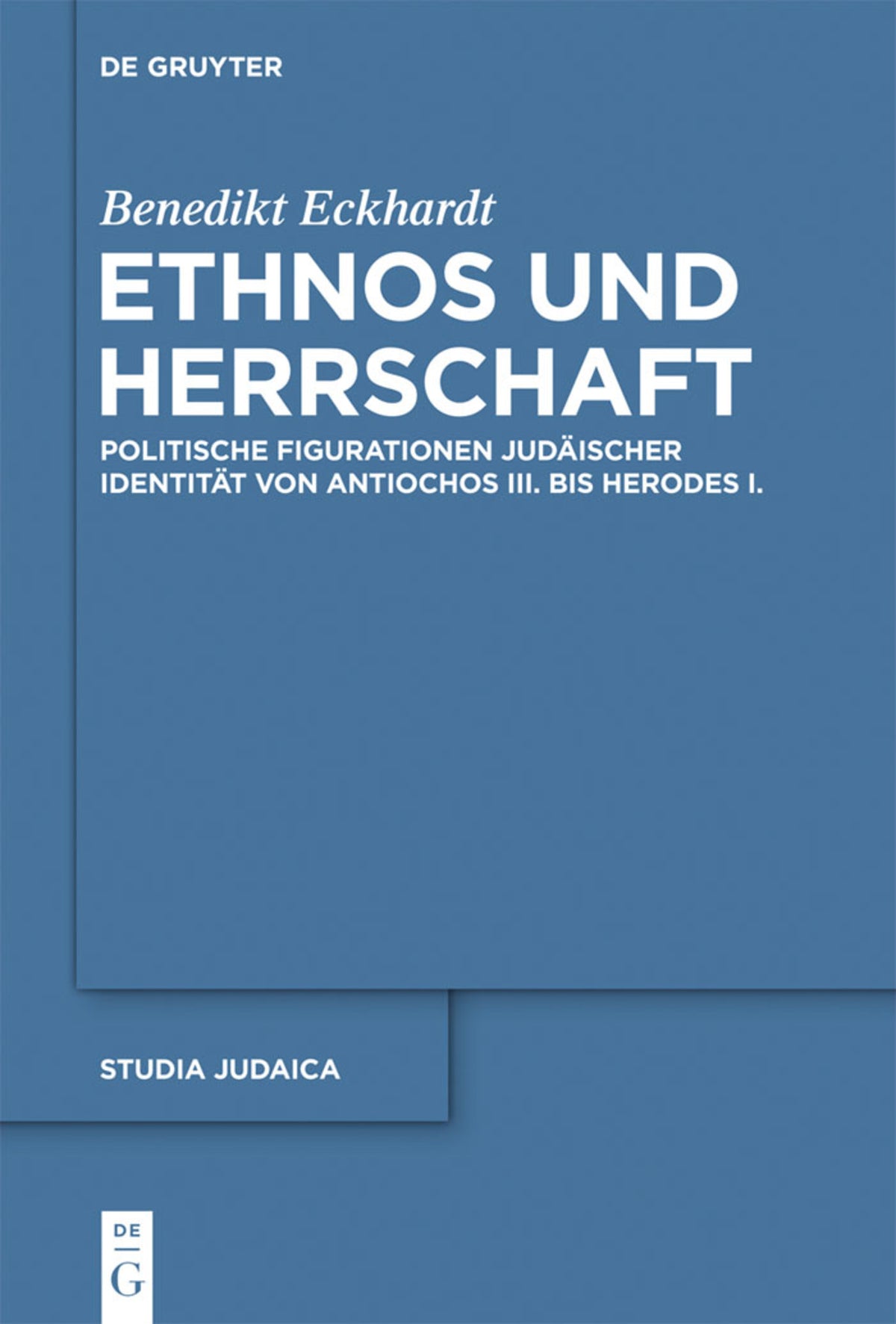 Cover image for Ethnos und Herrschaft ISBN 9783110308952