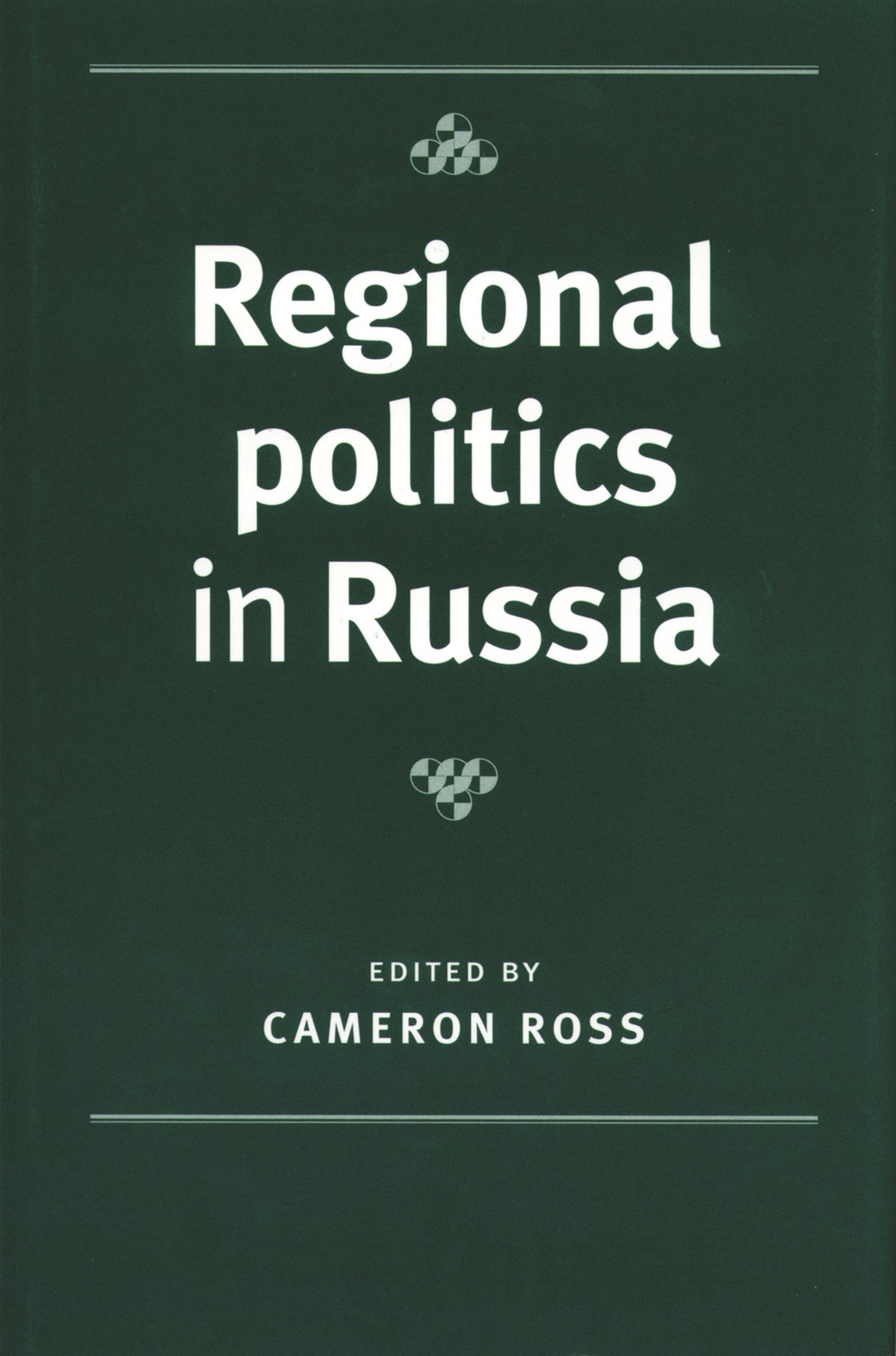 Cover image for Regional politics in Russia ISBN 9780719081170
