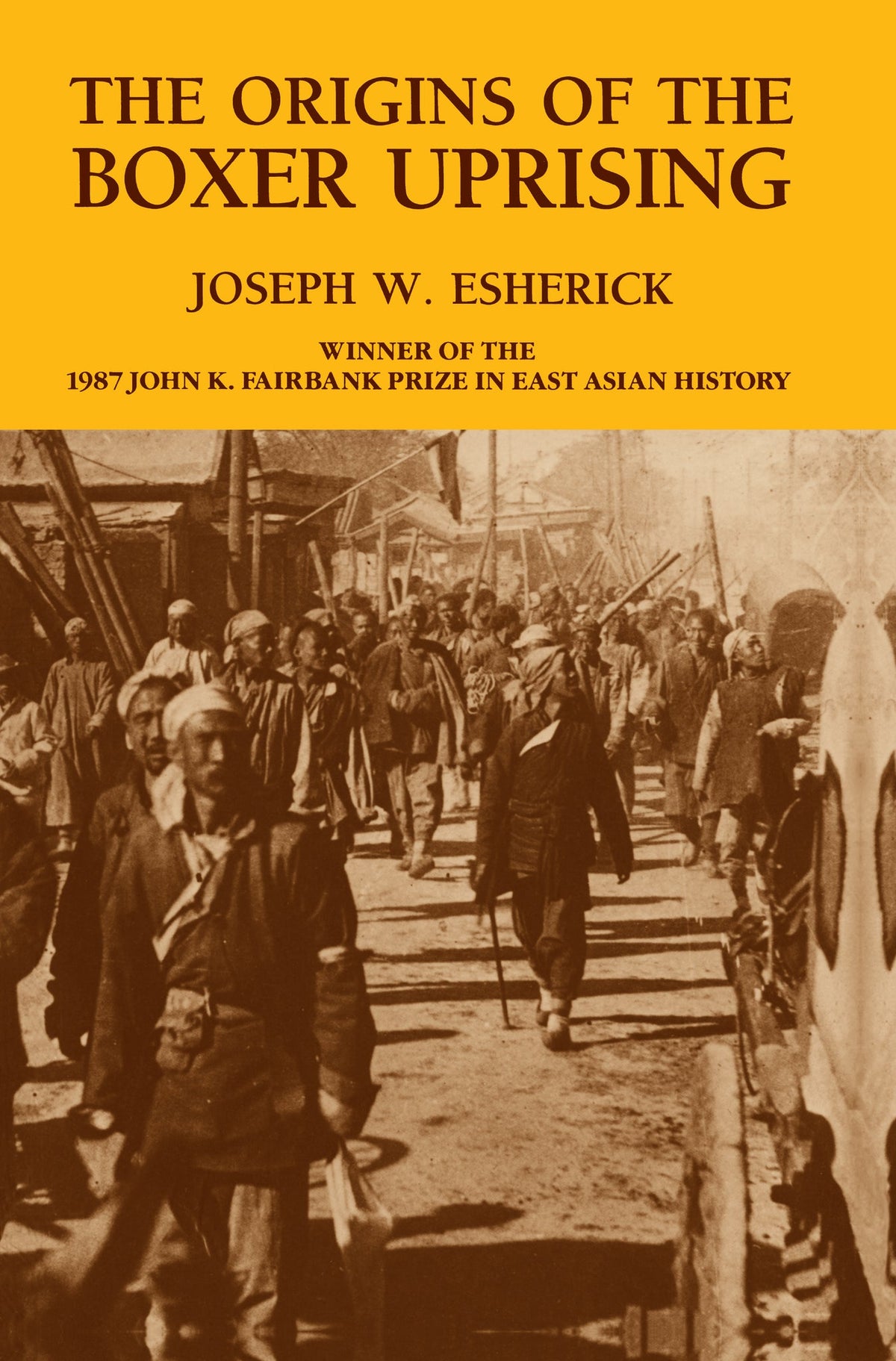 Cover image for The Origins of the Boxer Uprising ISBN 9780520908963