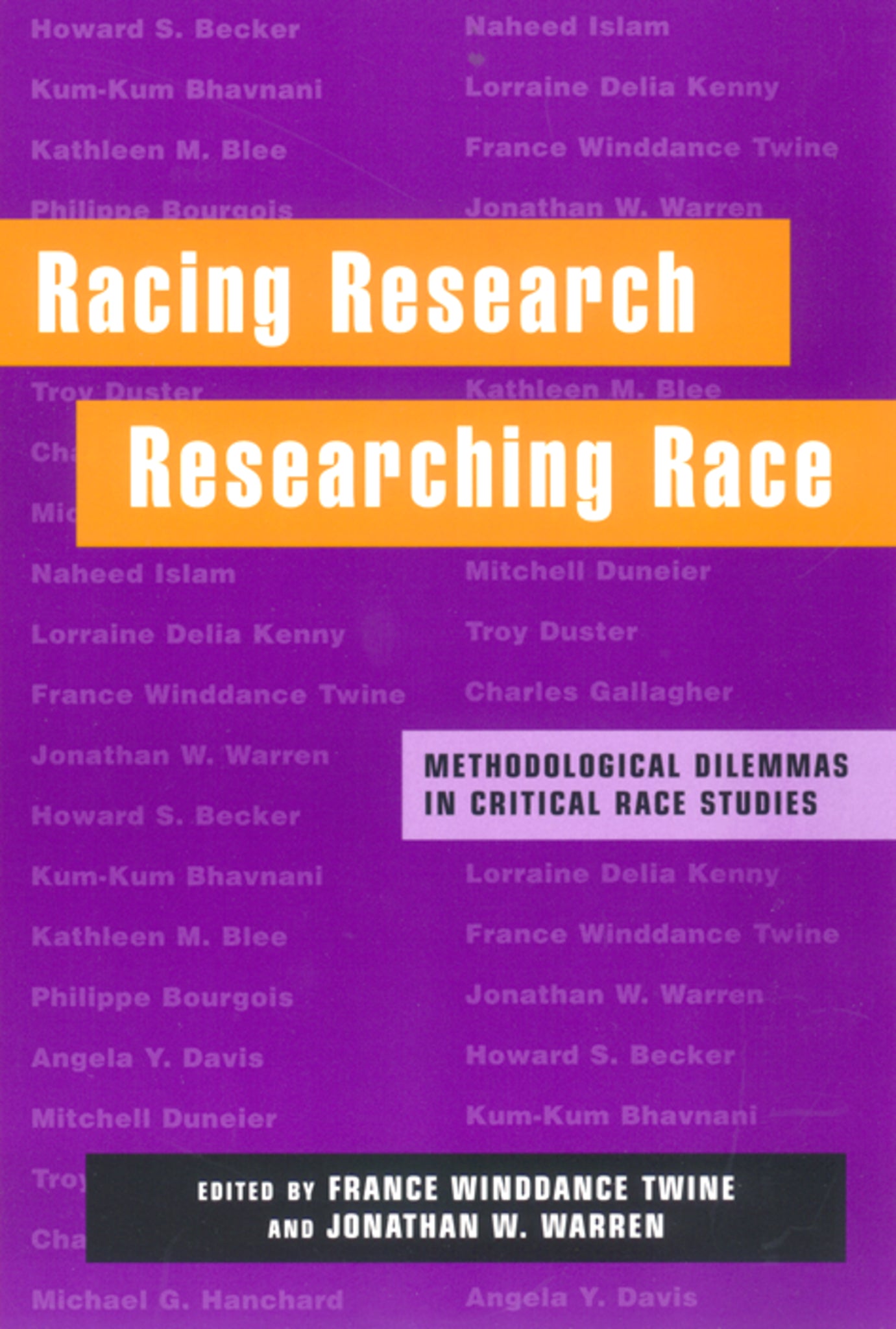 Racing Research, Researching Race