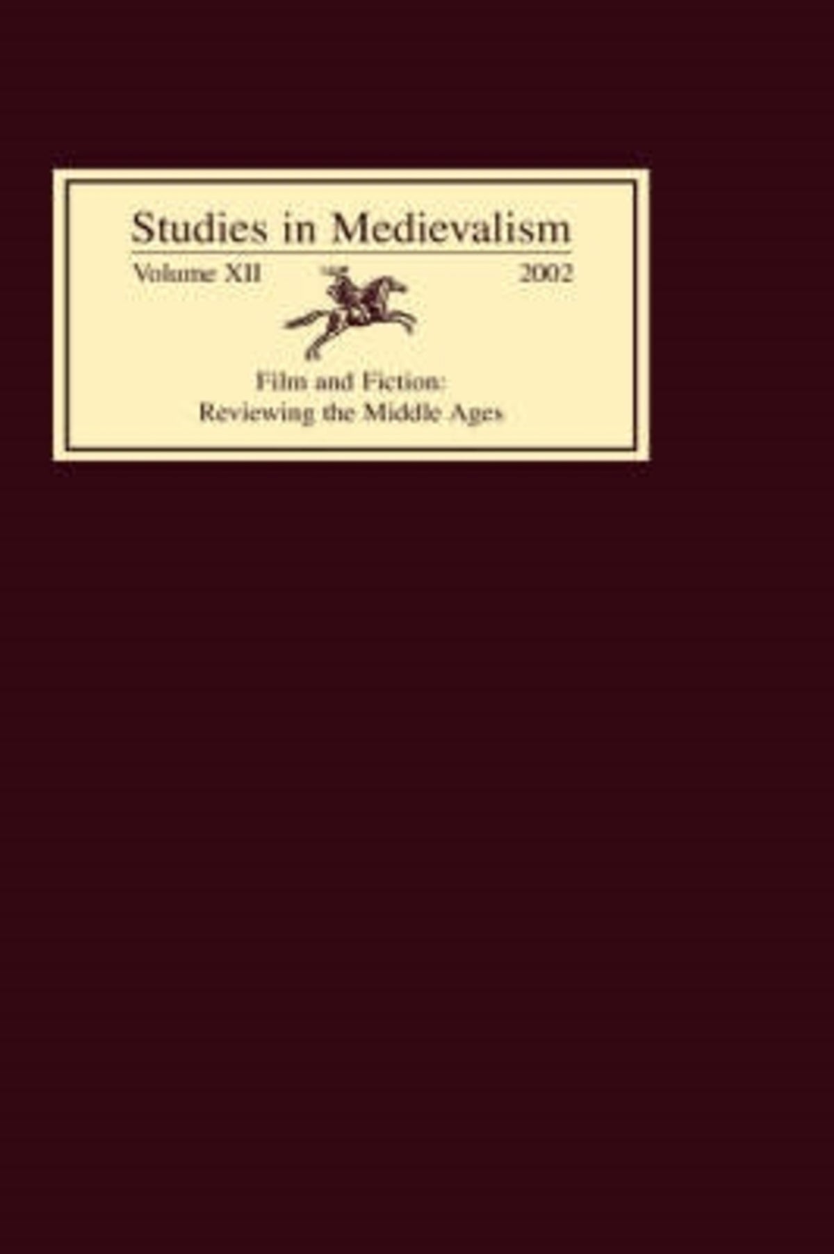 Cover image for Studies in Medievalism XII ISBN 9780859917728