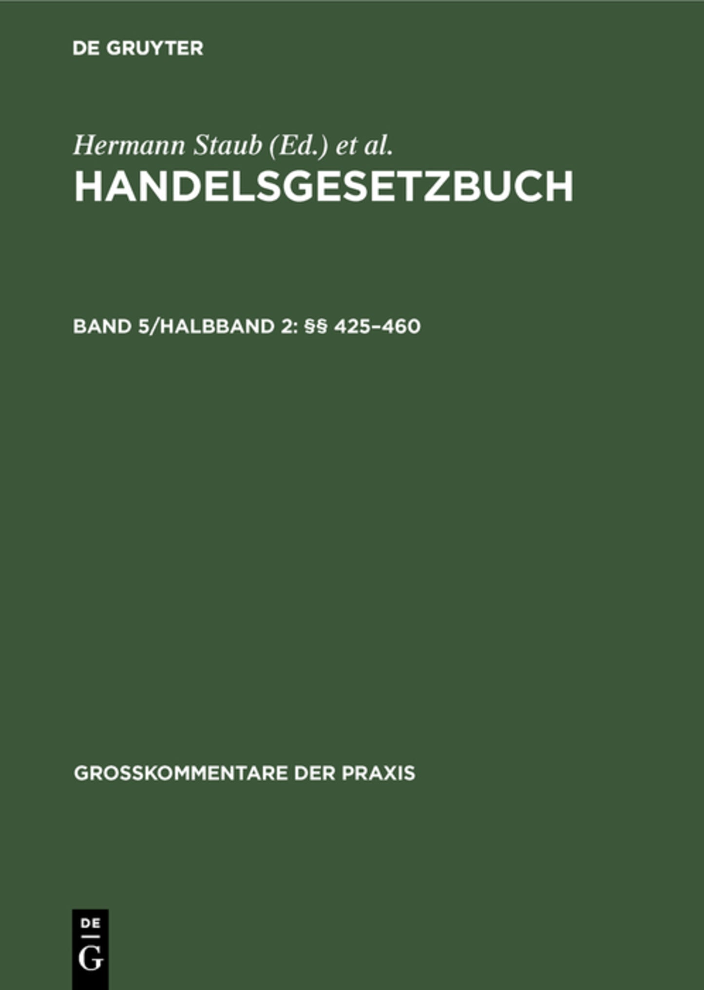 §§ 425–460