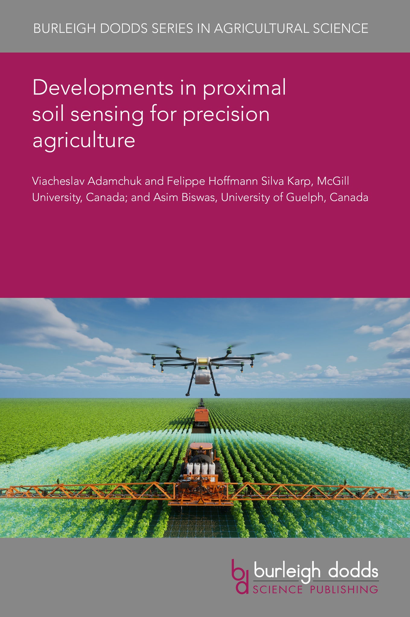 Cover image for Developments in proximal soil sensing for precision agriculture ISBN 9781835455272