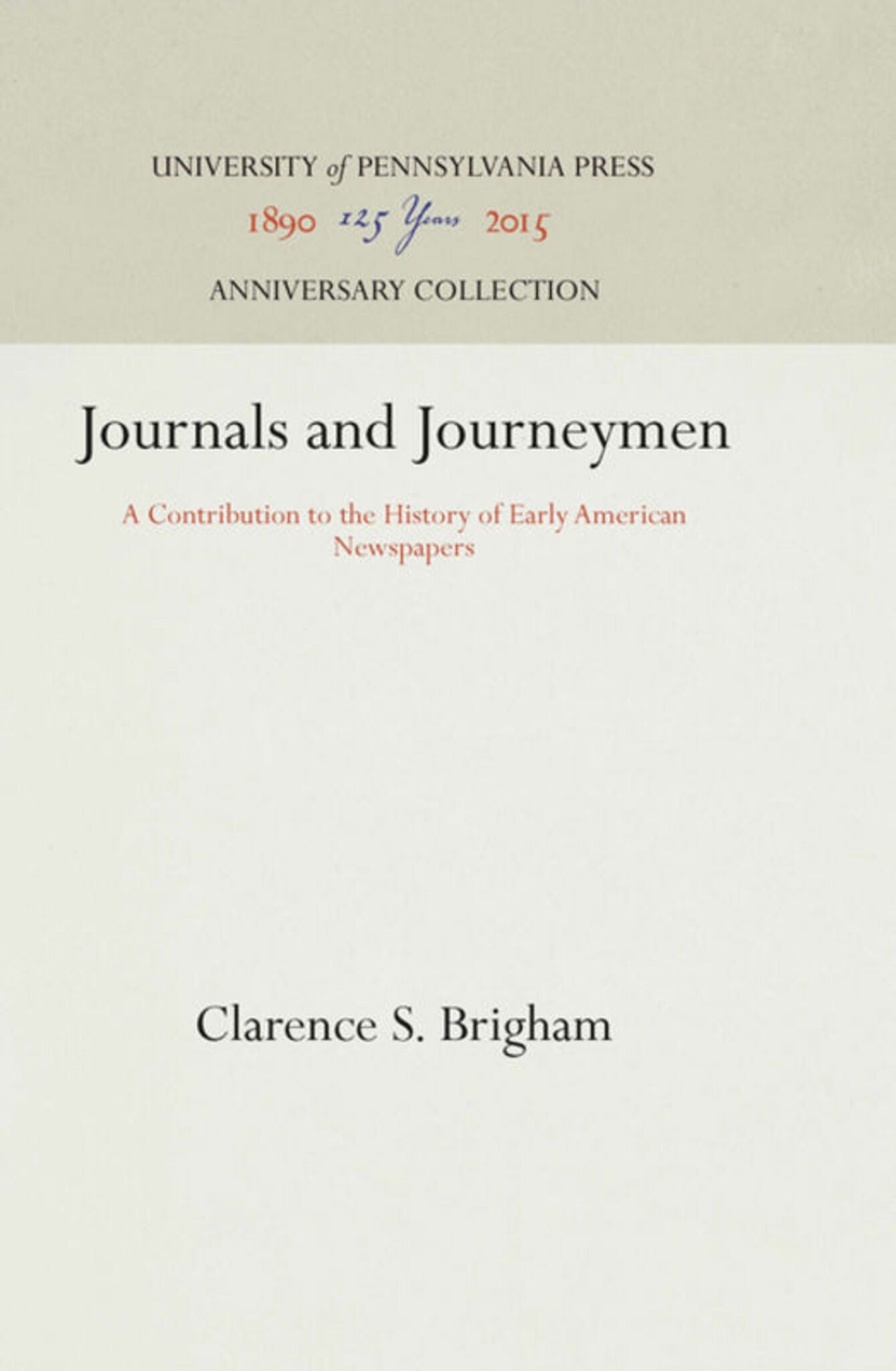 Journals and Journeymen