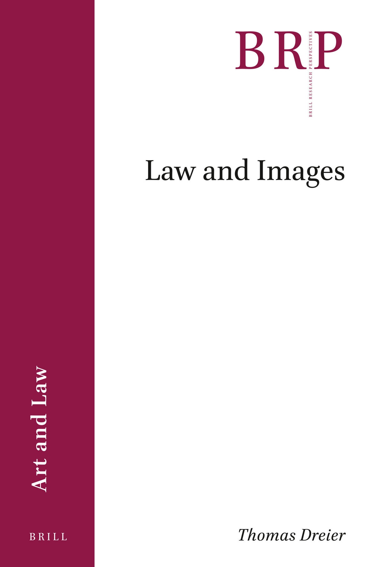 Cover image for Law and Images ISBN 9789004411074