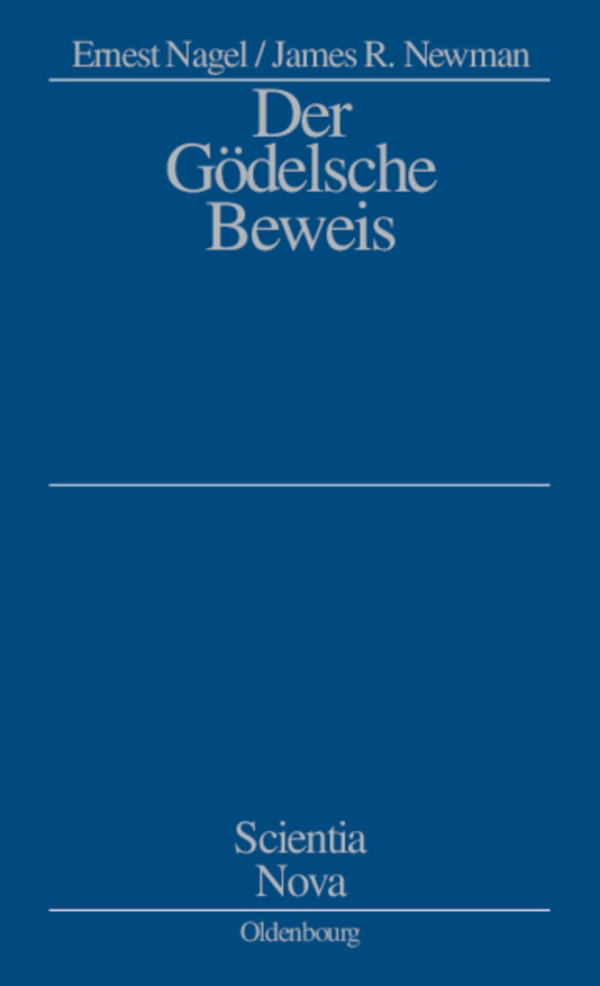 Cover image for Der Gödelsche Beweis ISBN 9783486597264