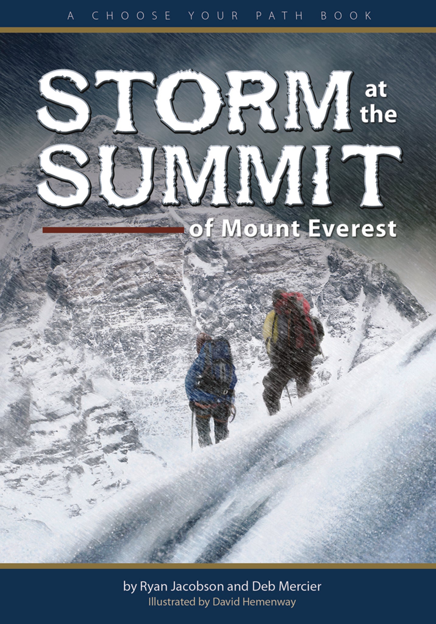 Cover image for Storm at the Summit of Mount Everest ISBN 9781591933489