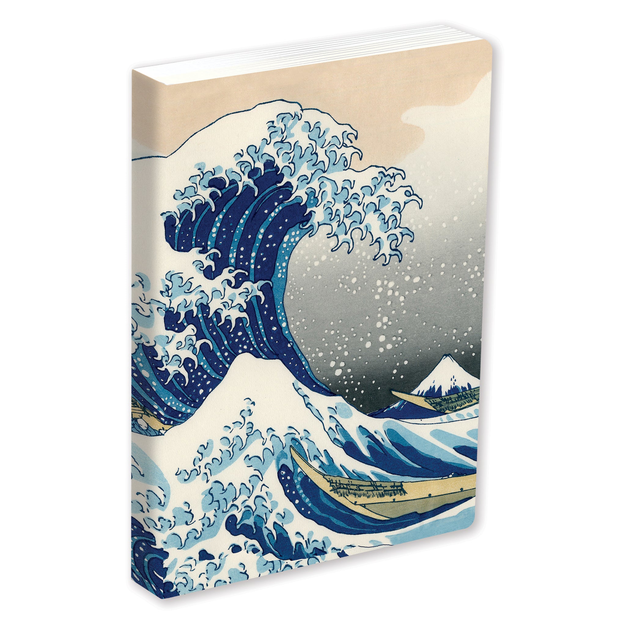 Cover image for Journal Under the Wave off Kanagawa, Lined Paperback ISBN 9780804859134