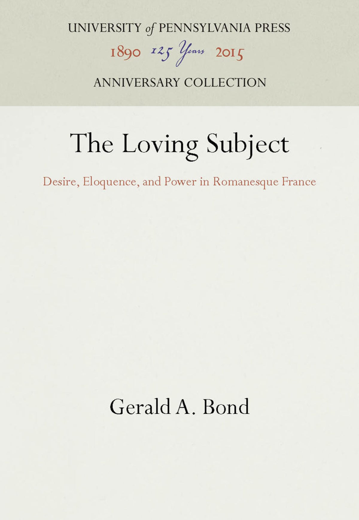 The Loving Subject
