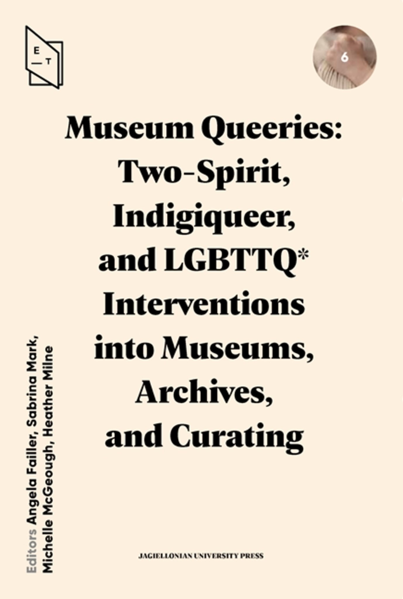 Cover image for Museum Queeries: Two-Spirit, Indigiqueer, and LGBTTQ* Interventions into Museums, Archives, and Curating ISBN 9788323356301