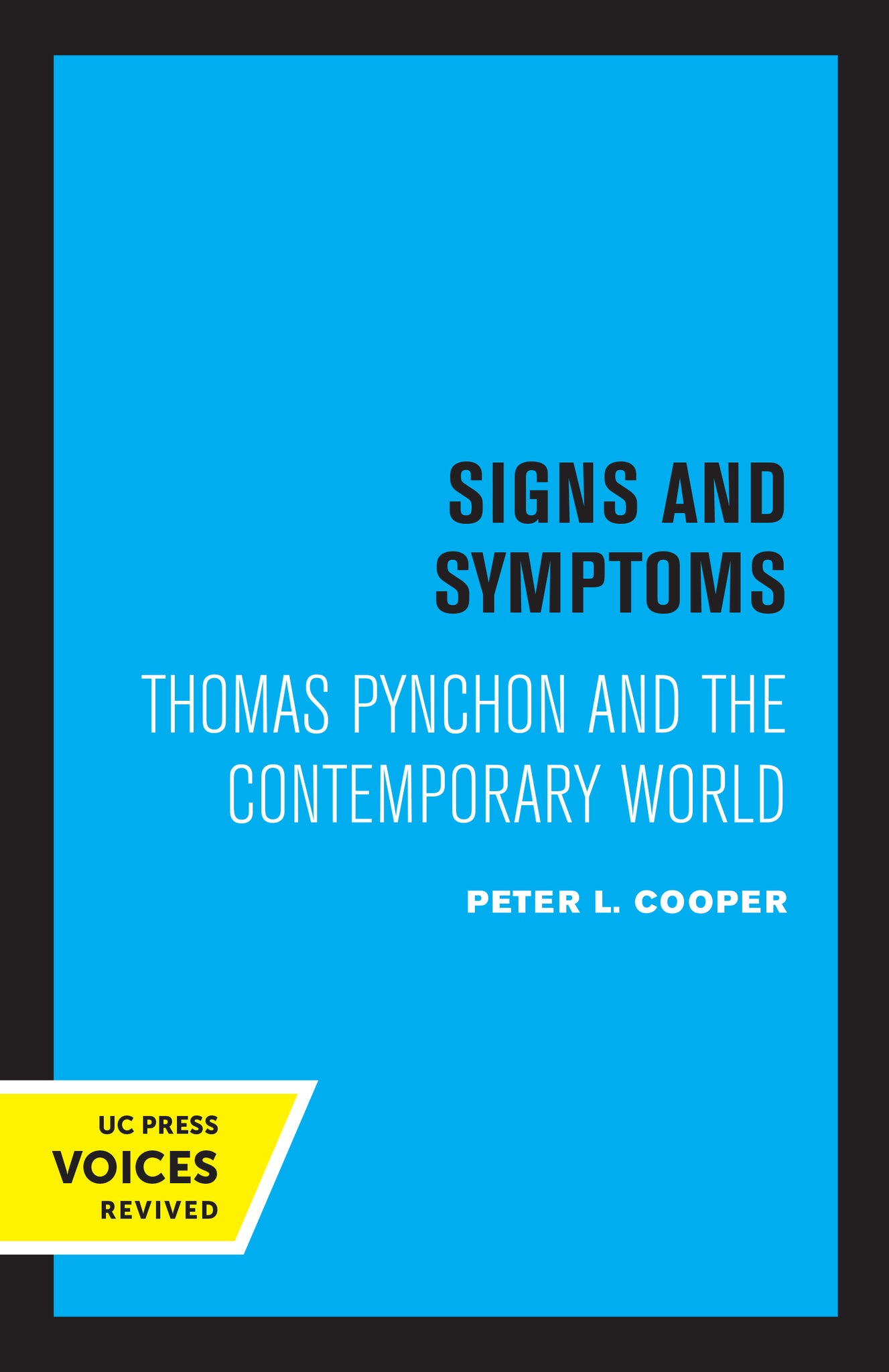 Cover image for Signs and Symptoms ISBN 9780520314726