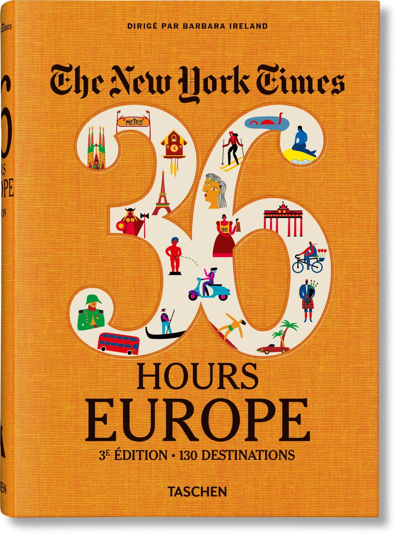 Cover image for The New York Times 36 Hours. Europe. 3rd Edition ISBN 9783836575669