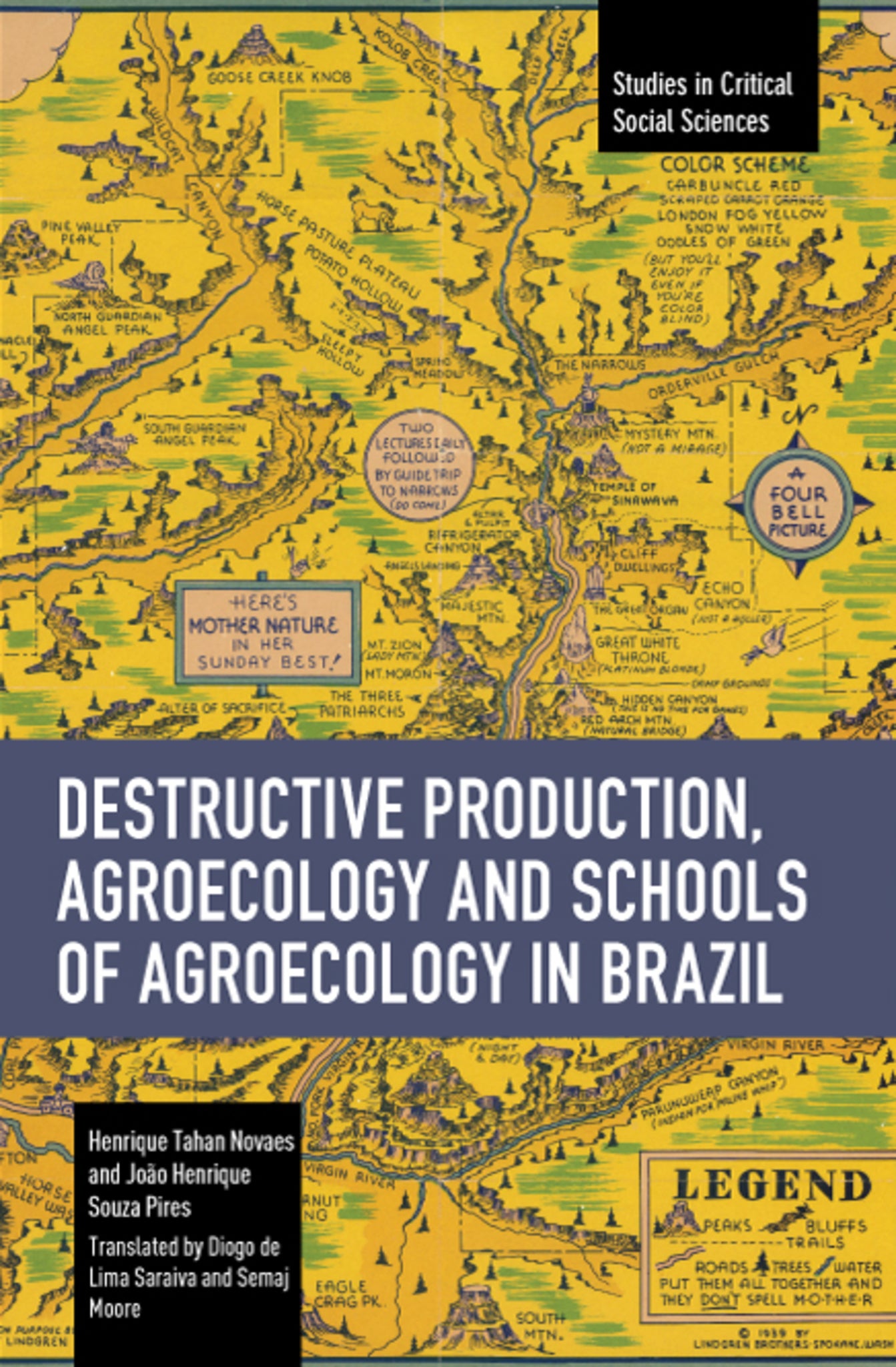 Cover image for Destructive Production, Agroecology and Schools of Agroecology in Brazil ISBN 9798888905517