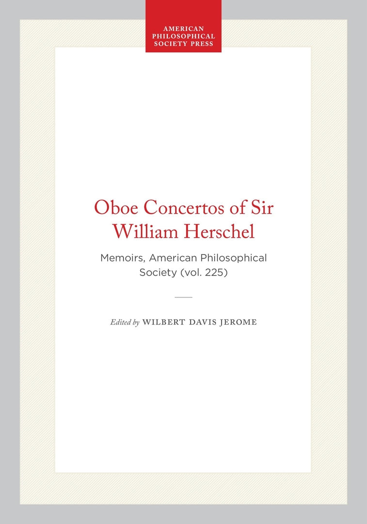 Cover image for Oboe Concertos of Sir William Herschel ISBN 9780871692252