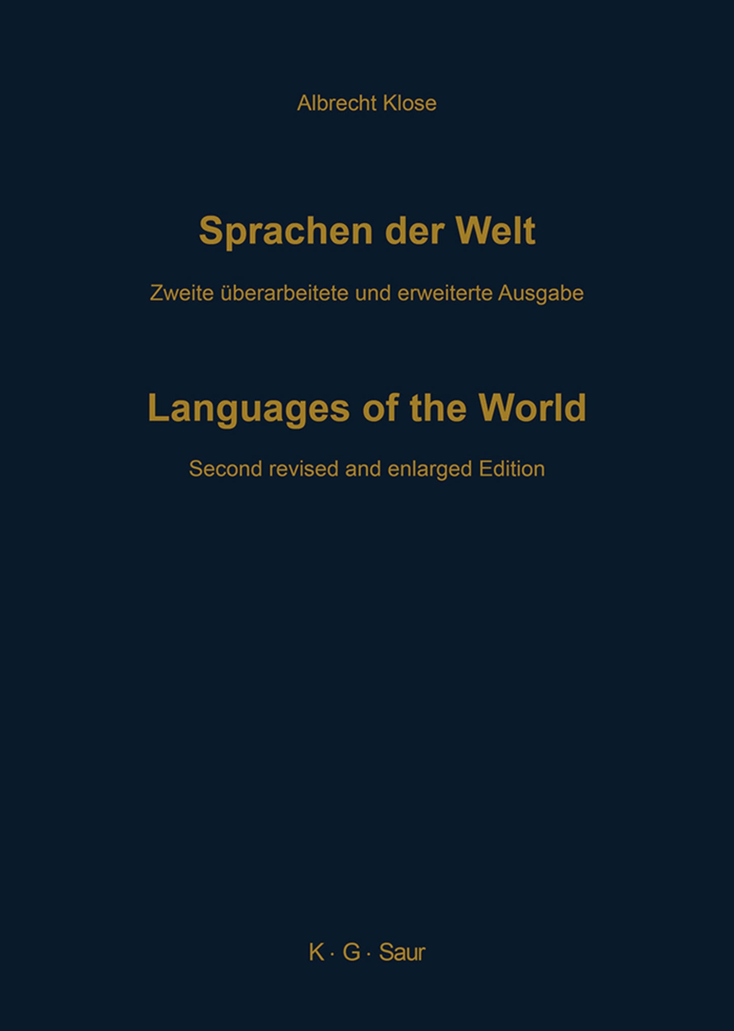Sprachen der Welt