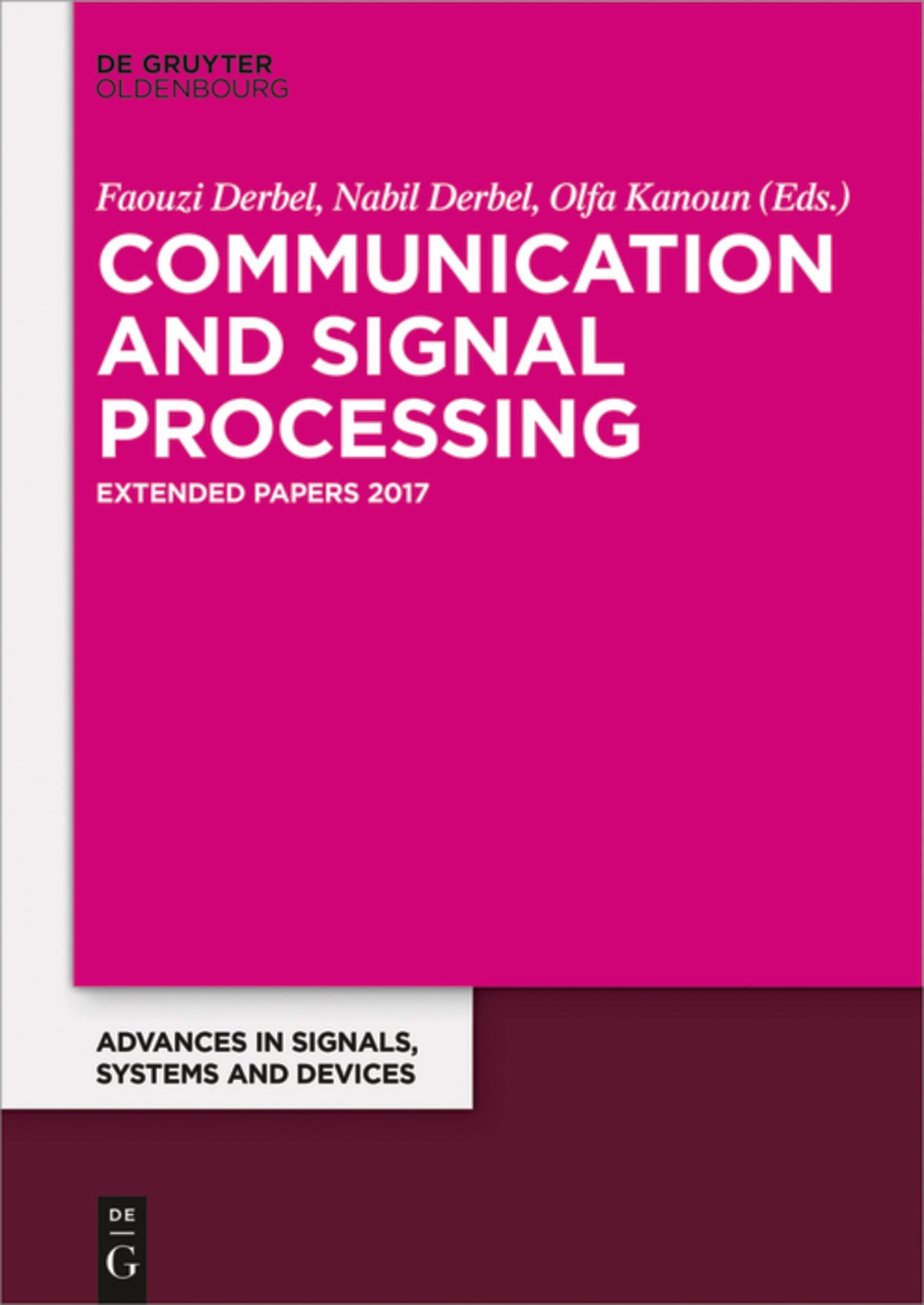 Communication, Signal Processing & Information Technology