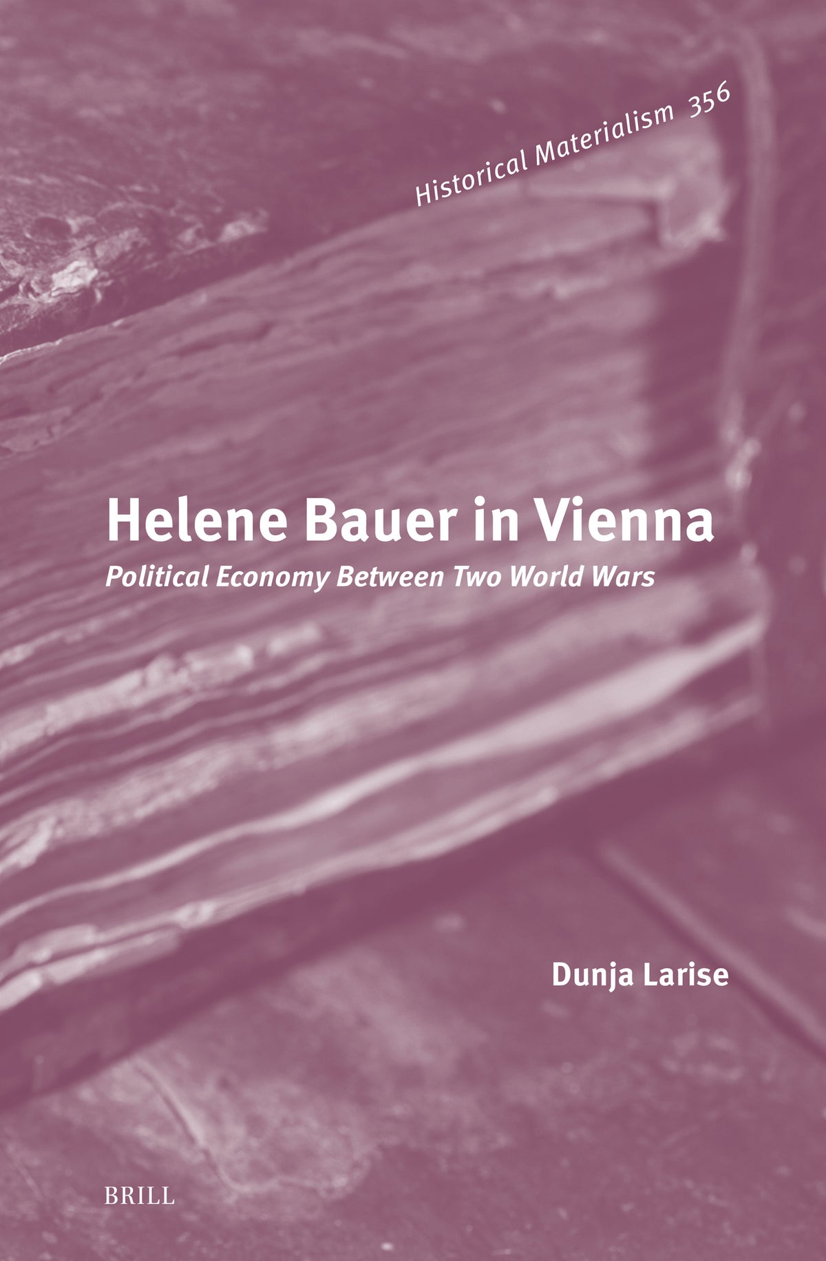 Cover image for Helene Bauer in Vienna ISBN 9789004741904