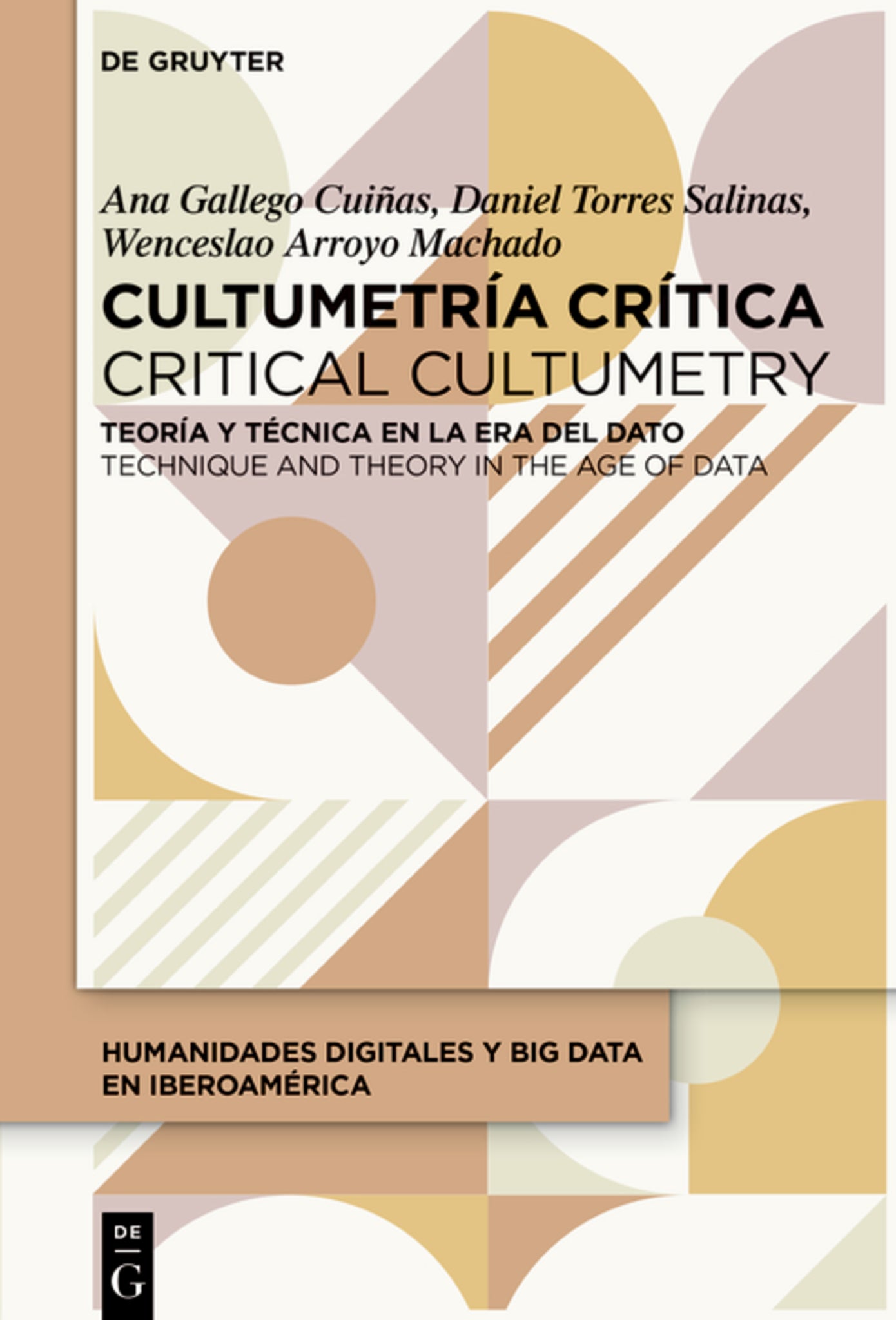 Cover image for Cultumetría crítica / Critical Cultumetry ISBN 9783112226988
