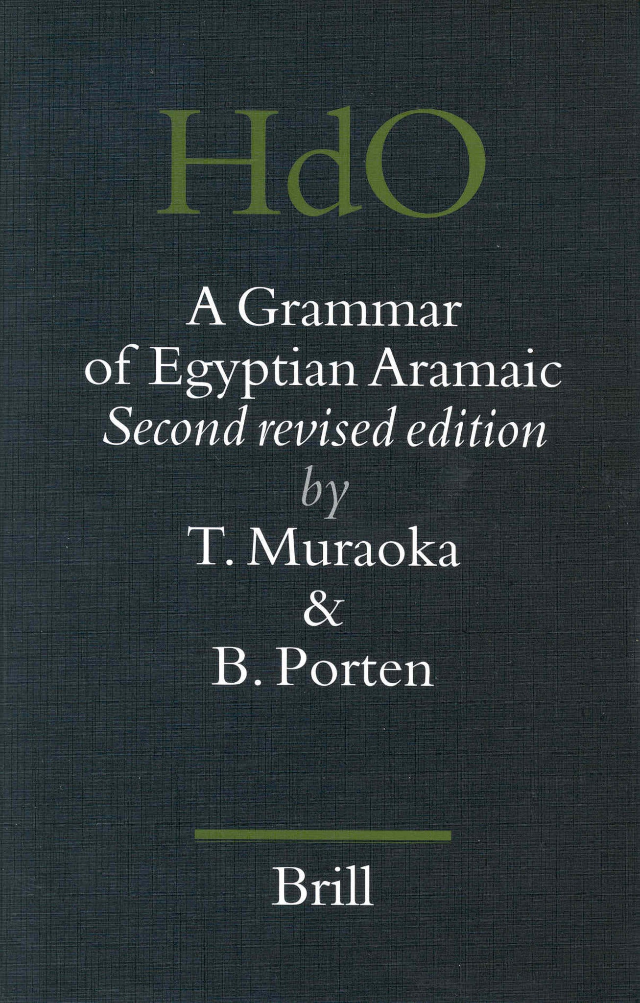 A Grammar of Egyptian Aramaic