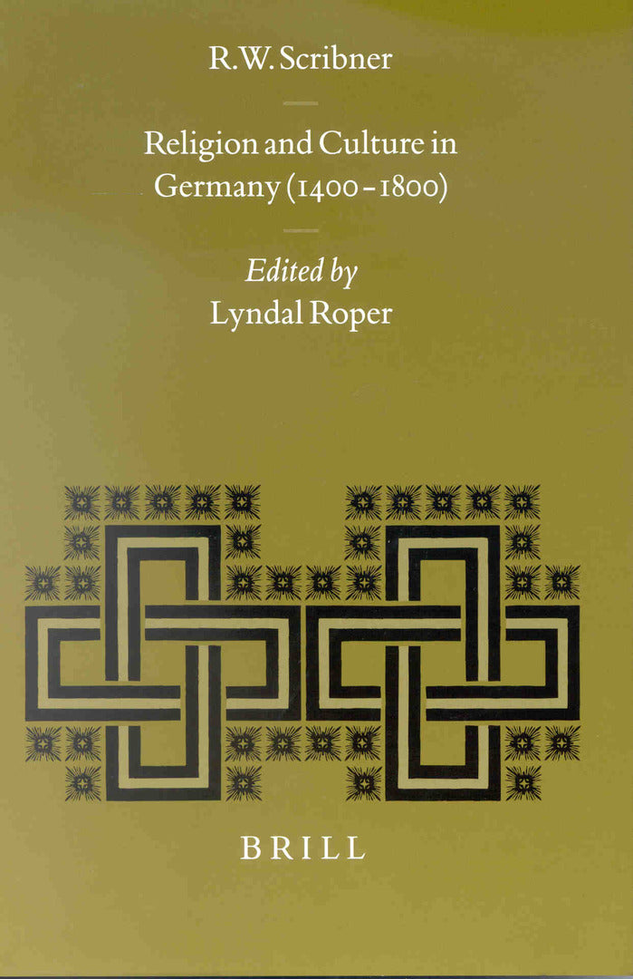 Cover image for Religion and Culture in Germany (1400-1800) ISBN 9789004114579