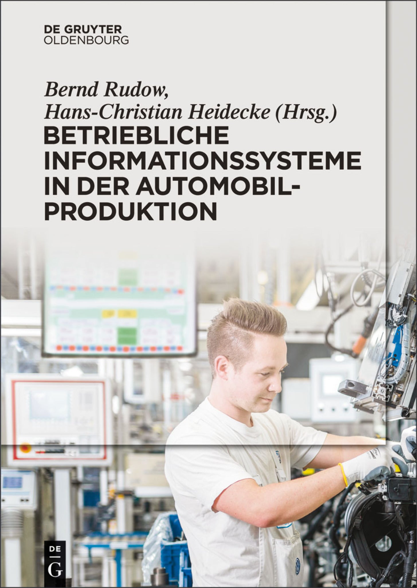 Cover image for Betriebliche Informationssysteme in der Automobilproduktion ISBN 9783486730838