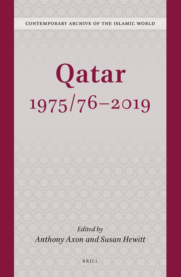 Cover image for Qatar 1975/76-2019 ISBN 9789004444324