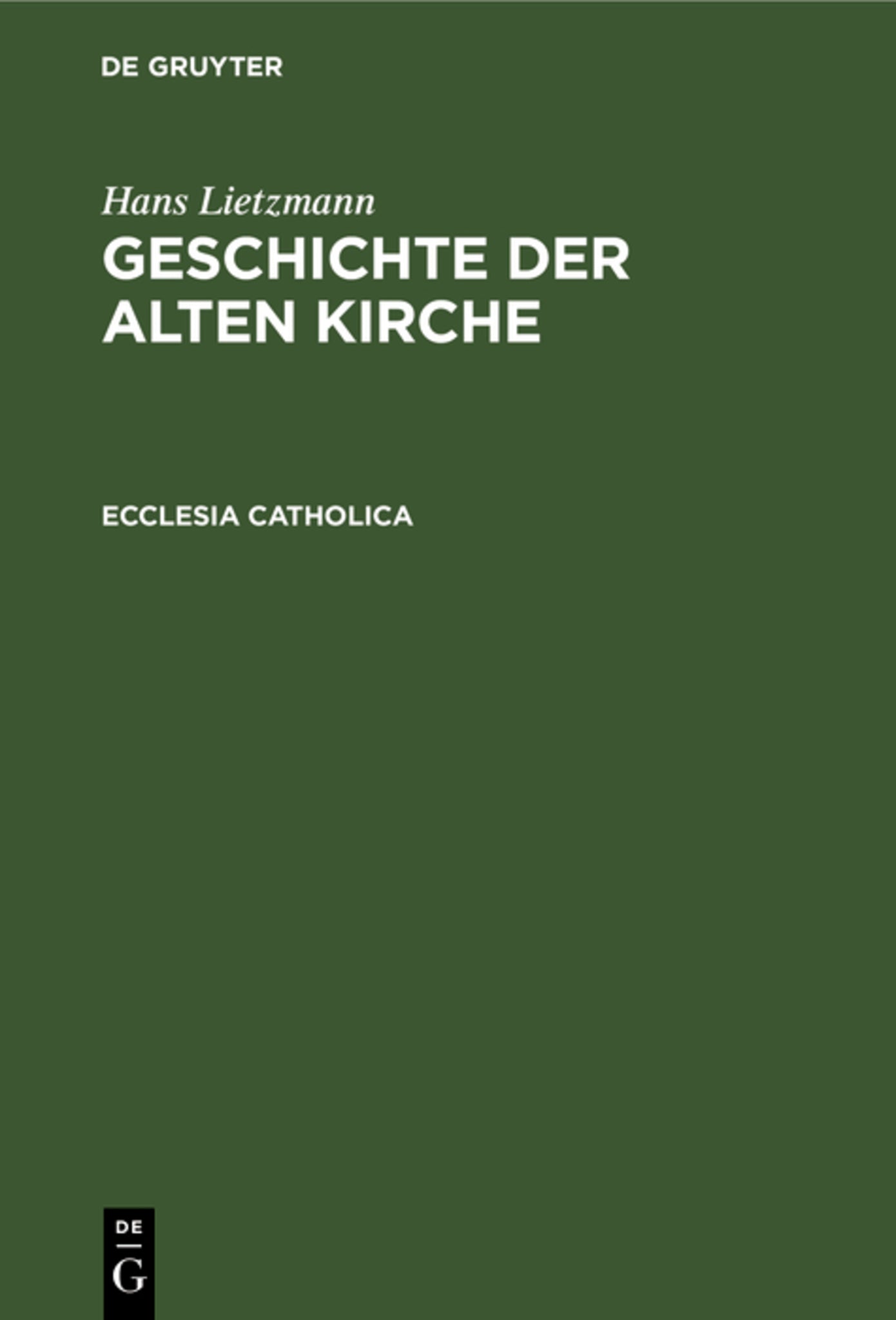 Ecclesia catholica