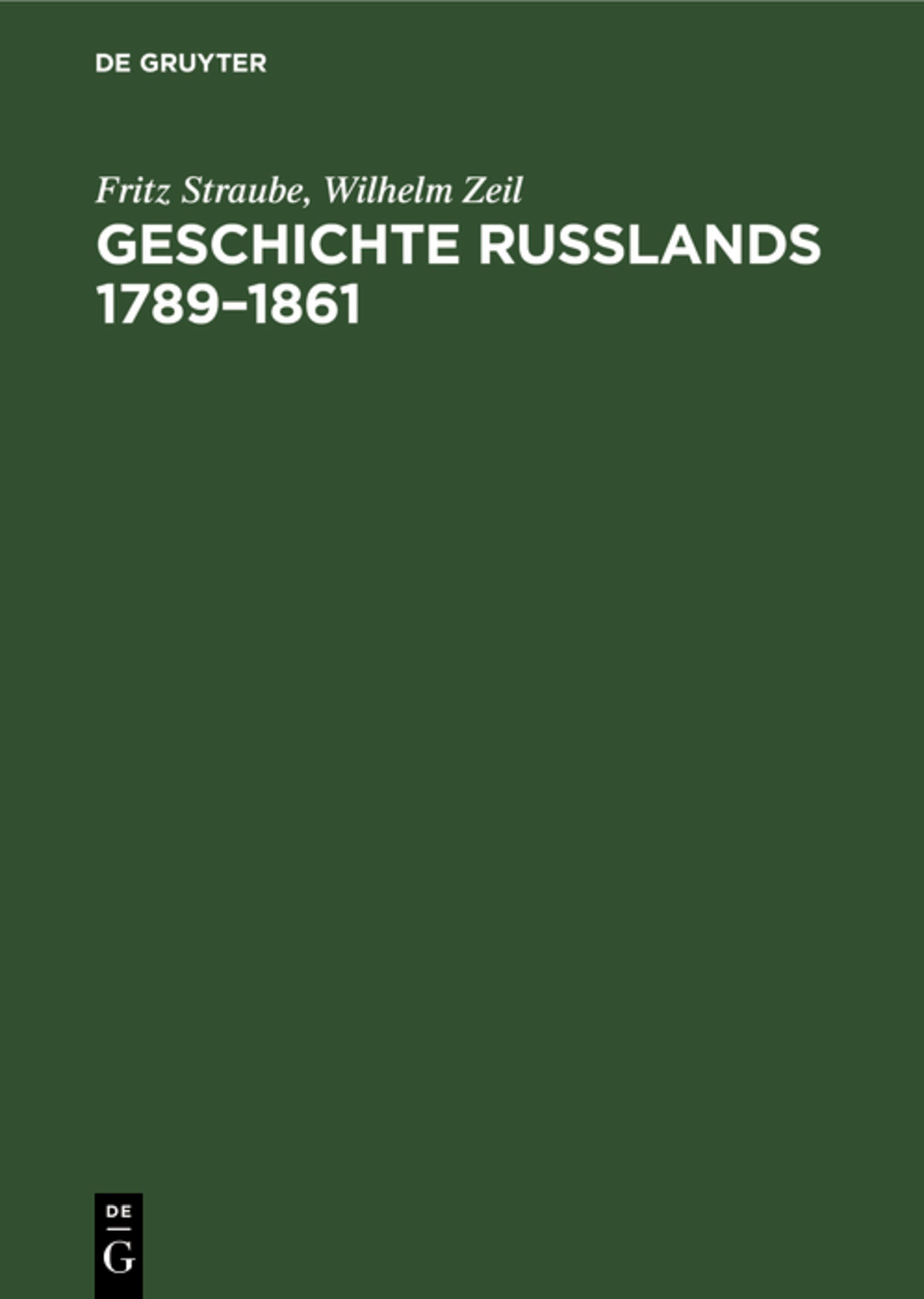 Geschichte Rußlands 1789–1861