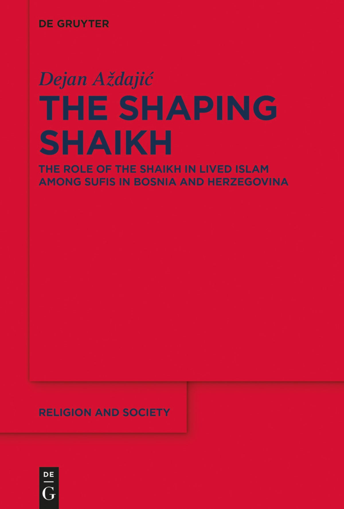 Cover image for The Shaping Shaikh ISBN 9783110675467
