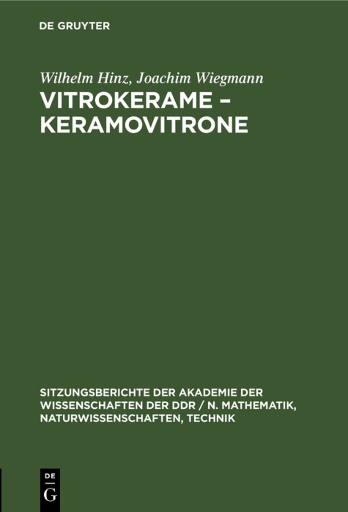 Vitrokerame – Keramovitrone
